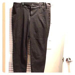 Dark grey pixie pants